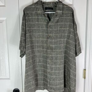 Greg Norman Mens Lightweight Vintage Button Down L